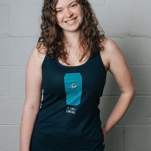 Camisole bleue piscine